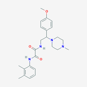 N1-(2,3-dimethylphenyl)-N2-(2-(4-methoxyphenyl)-2-(4-methylpiperazin-1-yl)ethyl)oxalamide