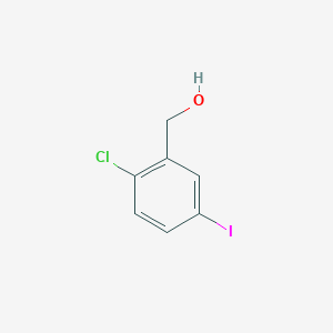 molecular formula C7H6ClIO B2526780 2-氯-5-碘苄醇 CAS No. 1035155-69-1