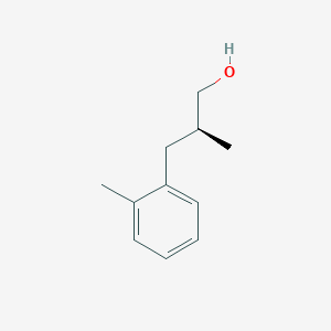 (2S)-2-Methyl-3-(2-methylphenyl)propan-1-ol