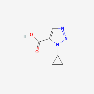 1-cyclopropyl-1H-1,2,3-triazole-5-carboxylic acid