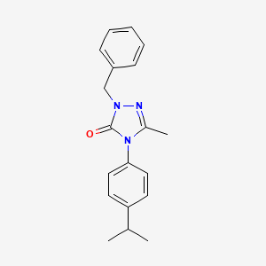 2-benzyl-4-(4-isopropylphenyl)-5-methyl-2,4-dihydro-3H-1,2,4-triazol-3-one