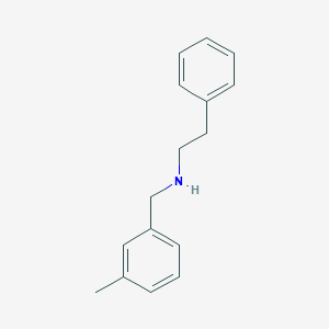 molecular formula C16H19N B252687 N-(3-methylbenzyl)-2-phenylethanamine 