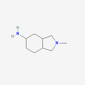 2-methyl-octahydro-1H-isoindol-5-amine, Mixture of diastereomers
