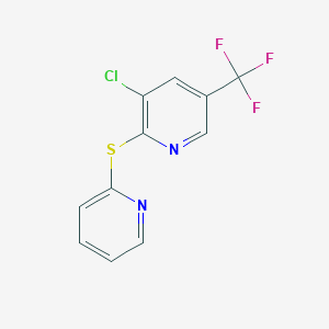 3-Chloro-2-(2-pyridylthio)-5-(trifluoromethyl)pyridine