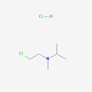 N-(2-Chloroethyl)-N-methylpropan-2-amine;hydrochloride