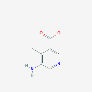 molecular formula C8H10N2O2 B2526964 Methyl 5-amino-4-methylpyridine-3-carboxylate CAS No. 1403596-21-3