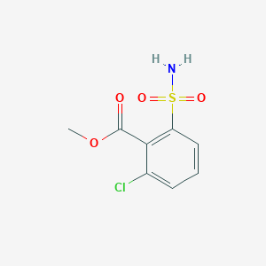 Methyl 2-chloro-6-sulfamoylbenzoate
