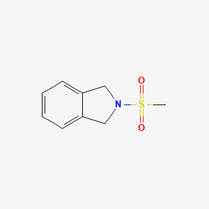 molecular formula C9H11NO2S B2527094 2-(Methylsulfonyl)isoindoline CAS No. 62452-15-7