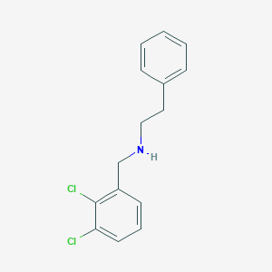 molecular formula C15H15Cl2N B252712 N-(2,3-dichlorobenzyl)-2-phenylethanamine 