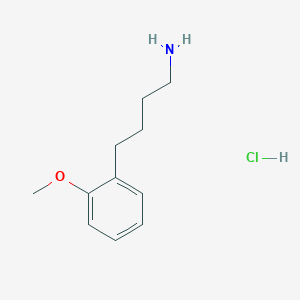 4-(2-Methoxyphenyl)butan-1-amine hydrochloride