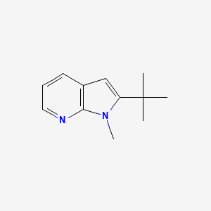 2-(tert-butyl)-1-methyl-1H-pyrrolo[2,3-b]pyridine
