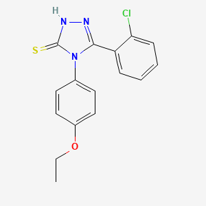 5-(2-chlorophenyl)-4-(4-ethoxyphenyl)-4H-1,2,4-triazole-3-thiol