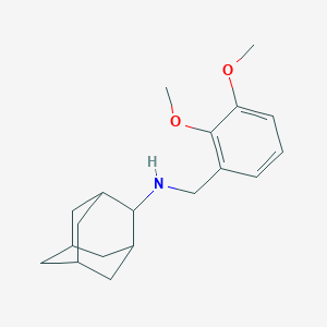 molecular formula C19H27NO2 B252736 N-(2-adamantyl)-N-(2,3-dimethoxybenzyl)amine 