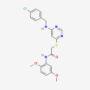 1-(3-cyanoquinolin-4-yl)-N-(2,5-dimethylphenyl)piperidine-4-carboxamide