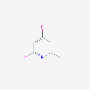 4-Fluoro-2-iodo-6-methylpyridine