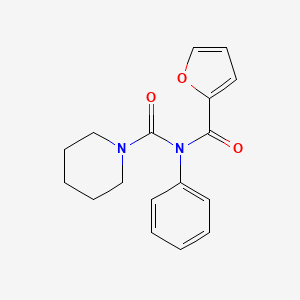 N-phenyl-N-(piperidine-1-carbonyl)furan-2-carboxamide