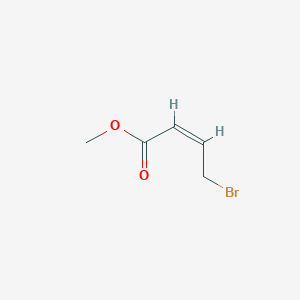 molecular formula C5H7BrO2 B2527545 (Z)-Methyl 4-bromobut-2-enoate CAS No. 1117-71-1; 6000-00-6