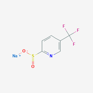 molecular formula C6H3F3NNaO2S B2527560 5-(三氟甲基)吡啶-2-磺酸钠 CAS No. 2098851-48-8