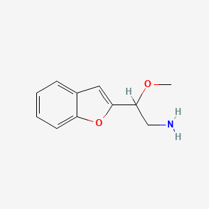 2-Benzofuranethanamine, beta-methoxy-