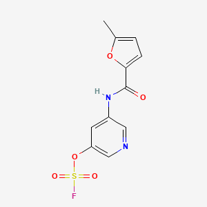 3-Fluorosulfonyloxy-5-[(5-methylfuran-2-carbonyl)amino]pyridine