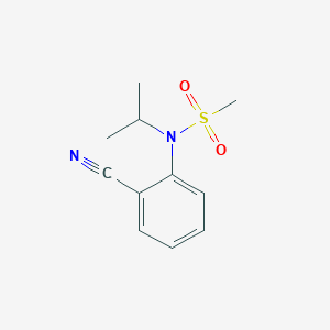 N-(2-Cyanophenyl)-N-isopropylmethanesulfonamide