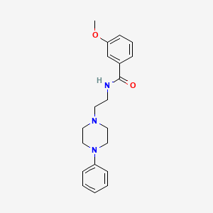 3-Methoxy-N-[2-(4-phenyl-piperazin-1-yl)-ethyl]-benzamide