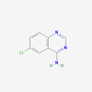 molecular formula C8H6ClN3 B025277 6-Chloroquinazolin-4-amine CAS No. 19808-35-6