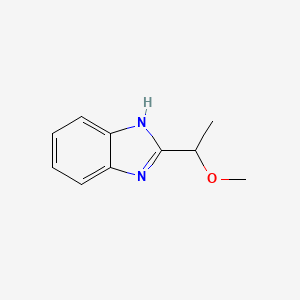 2-(1-methoxyethyl)-1H-benzo[d]imidazole