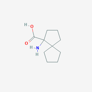 molecular formula C10H17NO2 B2527850 1-氨基螺[4.4]壬烷-1-羧酸 CAS No. 1558110-45-4