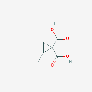 2-Ethylcyclopropane-1,1-dicarboxylic acid