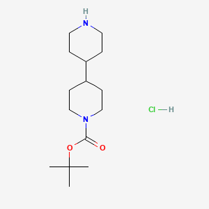 Tert-butyl 4,4'-bipiperidine-1-carboxylate hydrochloride