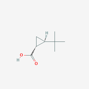 trans-2-(Tert-butyl)cyclopropane-1-carboxylic acid