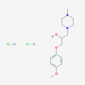 1-(4-methoxyphenoxy)-3-(4-methylpiperazin-1-yl)propan-2-ol Dihydrochloride