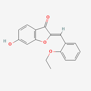 (2Z)-2-(2-ethoxybenzylidene)-6-hydroxy-1-benzofuran-3(2H)-one
