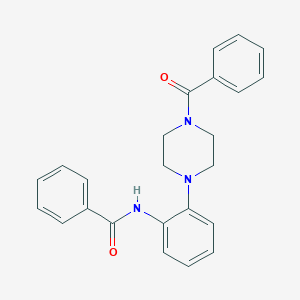 N-[2-(4-benzoylpiperazin-1-yl)phenyl]benzamide