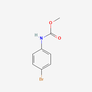 molecular formula C8H8BrNO2 B2528111 N-甲基-N-(4-溴苯基)氨基甲酸甲酯 CAS No. 25203-36-5