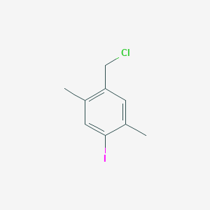 1-(Chloromethyl)-4-iodo-2,5-dimethylbenzene