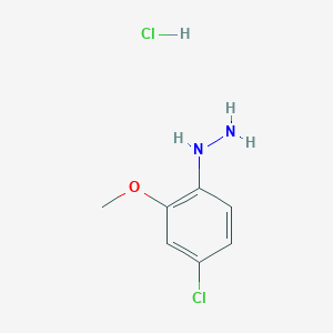 (4-Chloro-2-methoxyphenyl)hydrazine hydrochloride