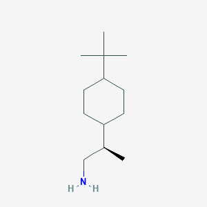 molecular formula C13H27N B2528246 (2R)-2-(4-Tert-butylcyclohexyl)propan-1-amine CAS No. 2248200-49-7