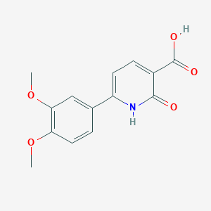 6-(3,4-Dimethoxyphenyl)-2-hydroxypyridine-3-carboxylic acid