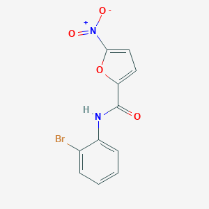 molecular formula C11H7BrN2O4 B252827 N-(2-bromophenyl)-5-nitrofuran-2-carboxamide 