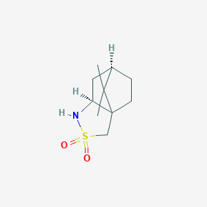 molecular formula C10H17NO2S B2528316 (6R,7aS)-8,8-二甲基六氢-3H-3a,6-甲苯并[c]异噻唑 2,2-二氧化物 CAS No. 1807914-32-4