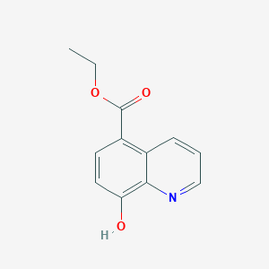 molecular formula C12H11NO3 B2528364 Ethyl 8-hydroxyquinoline-5-carboxylate CAS No. 104293-76-7