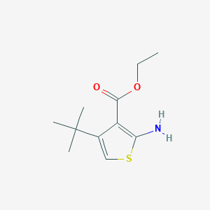 B2528430 Ethyl 2-amino-4-tert-butylthiophene-3-carboxylate CAS No. 827614-39-1