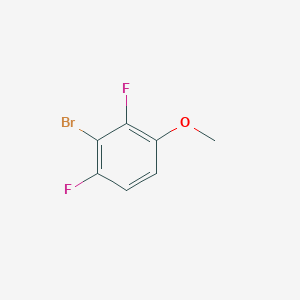 molecular formula C7H5BrF2O B2528489 2-Bromo-1,3-difluoro-4-methoxybenzene CAS No. 1507082-29-2