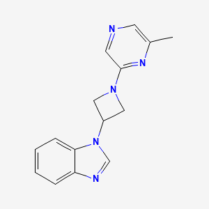 1-[1-(6-Methylpyrazin-2-yl)azetidin-3-yl]benzimidazole