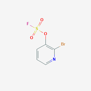 molecular formula C5H3BrFNO3S B2528634 2-Bromo-3-piridil sulfurofluorato CAS No. 1888393-43-8