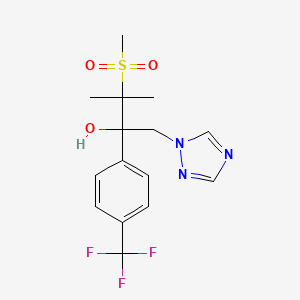 (R)-3-Methyl-3-(methylsulfonyl)-1-(1h-1,2,4-triazol-1-yl)-2-(4-(trifluoromethyl)phenyl)butan-2-ol