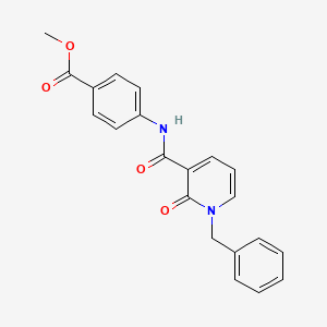 Methyl 4-[(1-benzyl-2-oxopyridine-3-carbonyl)amino]benzoate