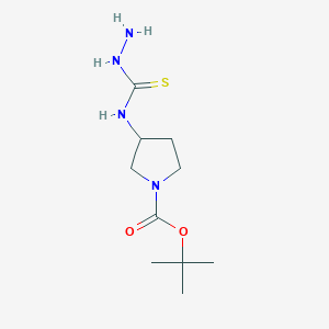 tert-butyl 3-[(aminocarbamothioyl)amino]pyrrolidine-1-carboxylate